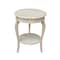 International Concepts Round Cambria  End Table, 18 W, 18 L, 24 in H, Wood, Unfinished OT-18R-18 - alternate 1
